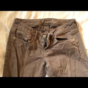 Mauve Lt Purple American Eagle sz 2 skinny jeans